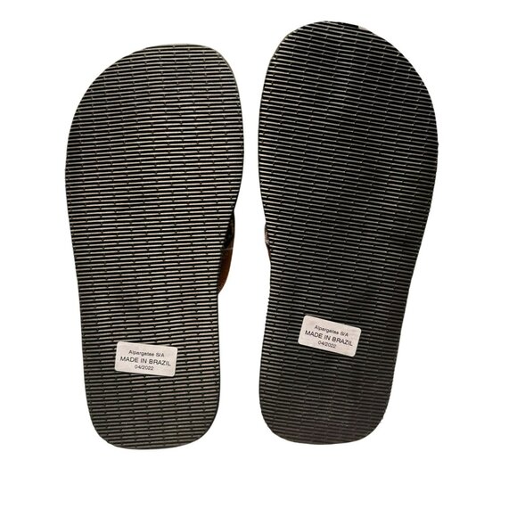 Havaianas Urban Fusion II sandal Men's Flip Flop In Graphite/Grey Size  9/10 - Picture 6 of 6